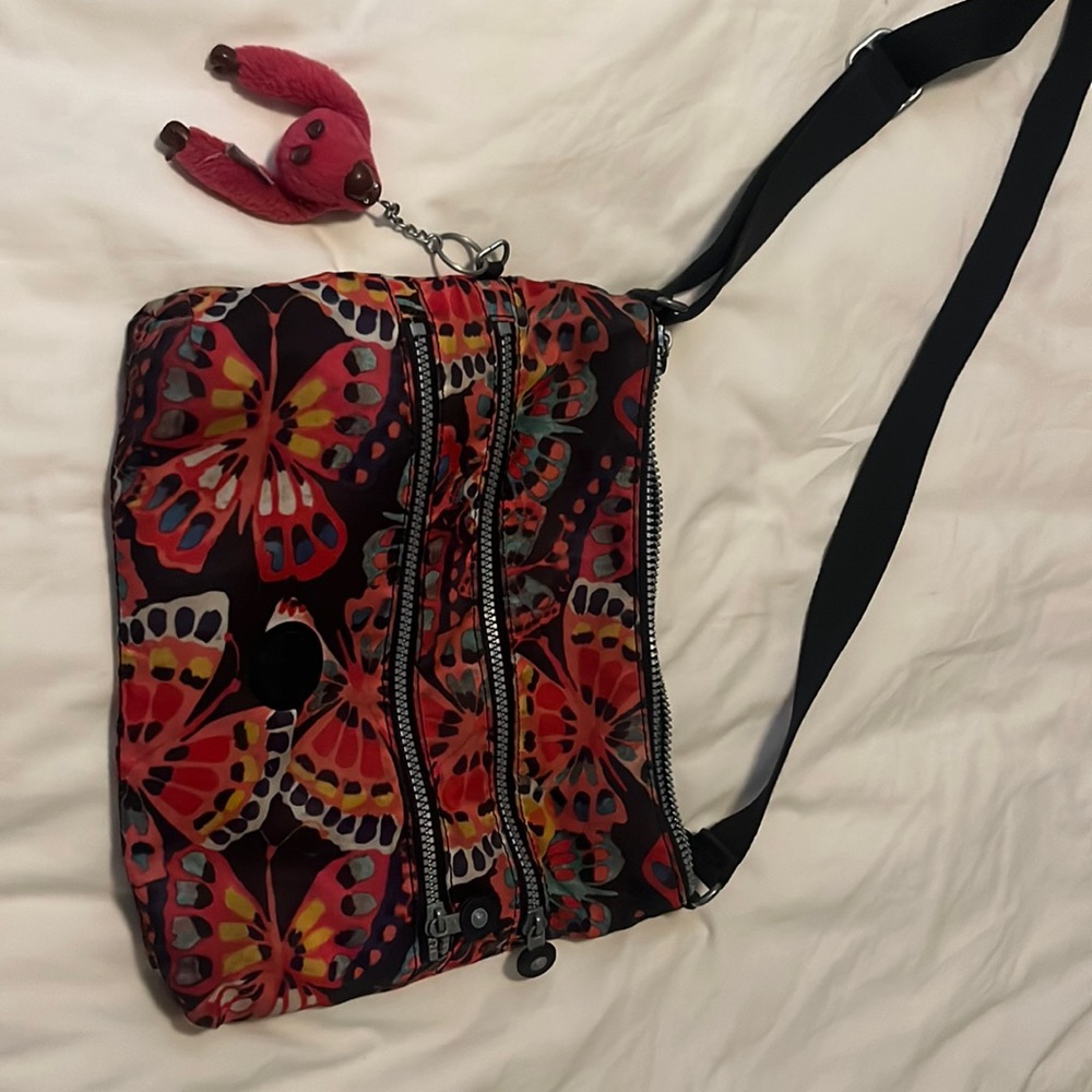 Butterfly kipling bag